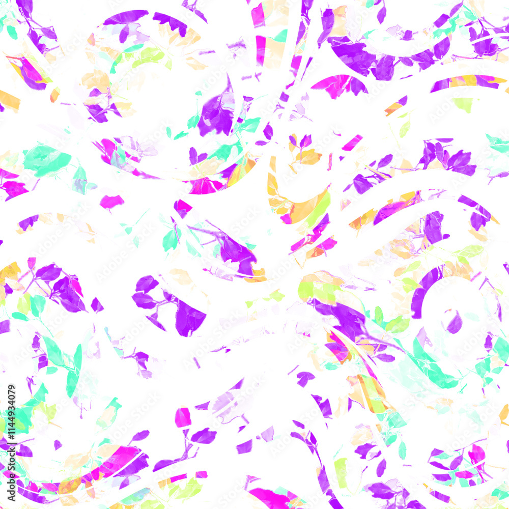 Fototapeta premium Abstract seamless patterns