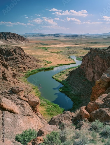 River Valley Landscape