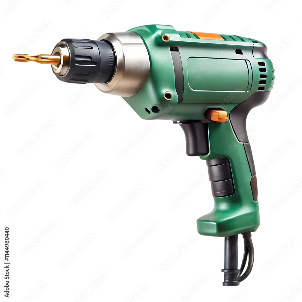 drill isolated on white drill isolated on white