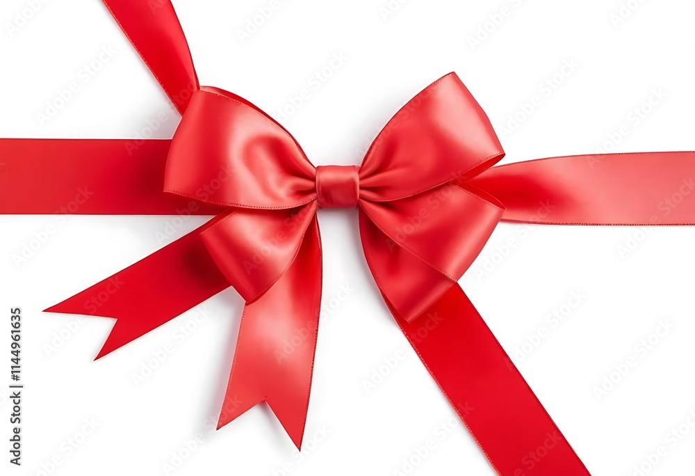 red ribbon with bow red ribbon with bow