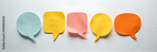 Sharing feedback concepts with text on bubble paper can help professionals improve business performance and drive overall success effectively._00002_