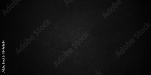 Abstract dark black grunge wall texture limestone subtle veins empty rock aged closeup rustic urban studio retro concrete rough vintage backdrop background.