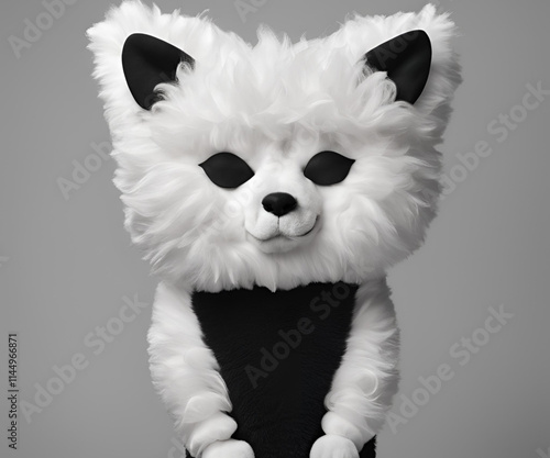 Fluffy is an irresistibly adorable plush doll designed to bring comfort and joy to anyone who holds it. With its round, soft body covered in velvety fur, Fluffy feels as if it’s made of clouds. Its wi