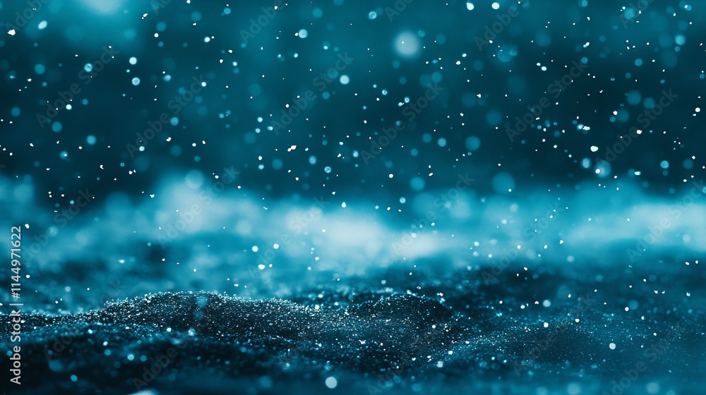 Fototapeta premium Snowy background for new year