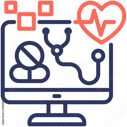 Digital Health Icon