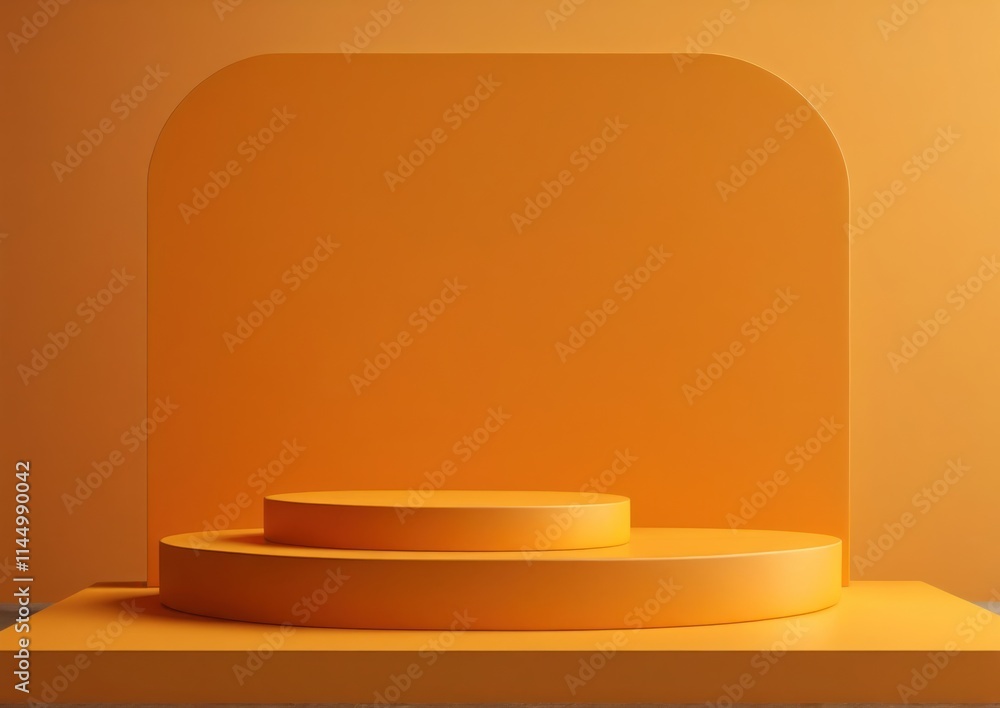 Minimalist Digital 3d Orange Podium. Ideal for showcasing luxury products, futuristic designs, or premium branding campaigns. Minimalist Digital 3d Orange Podium. Ideal for showcasing luxury products, futuristic designs, or premium branding campaigns.