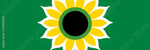 BP's corporate logo symbolizing sustainability and growth photo