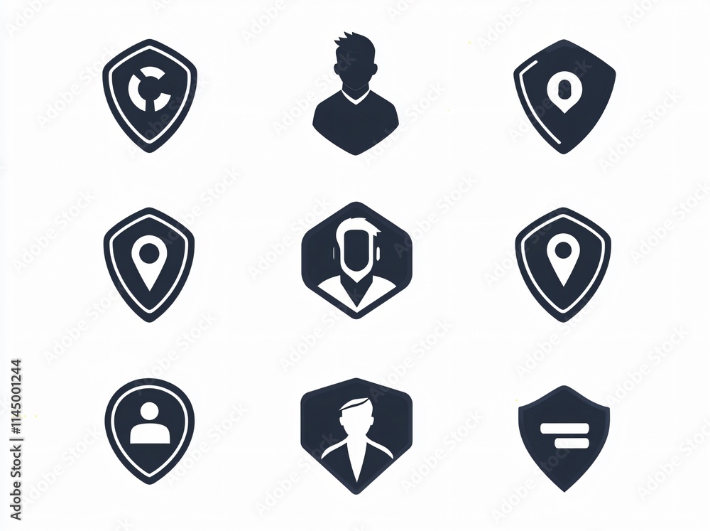 set of icons for web design set of icons for web design