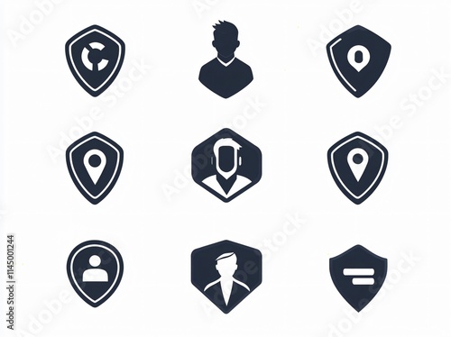 set of icons for web design