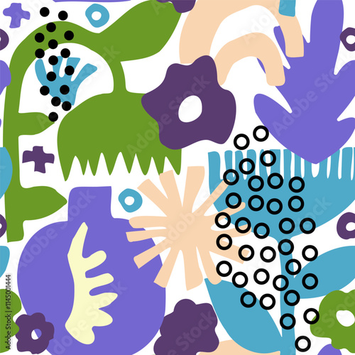 illustration of an background with trees