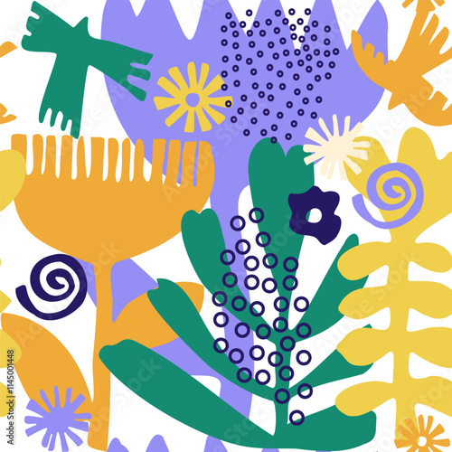 background with tree and birds