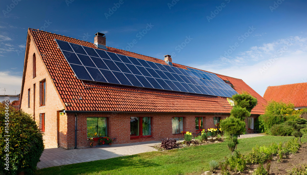 a home concept that generates electricity using solar energy a home concept that generates electricity using solar energy