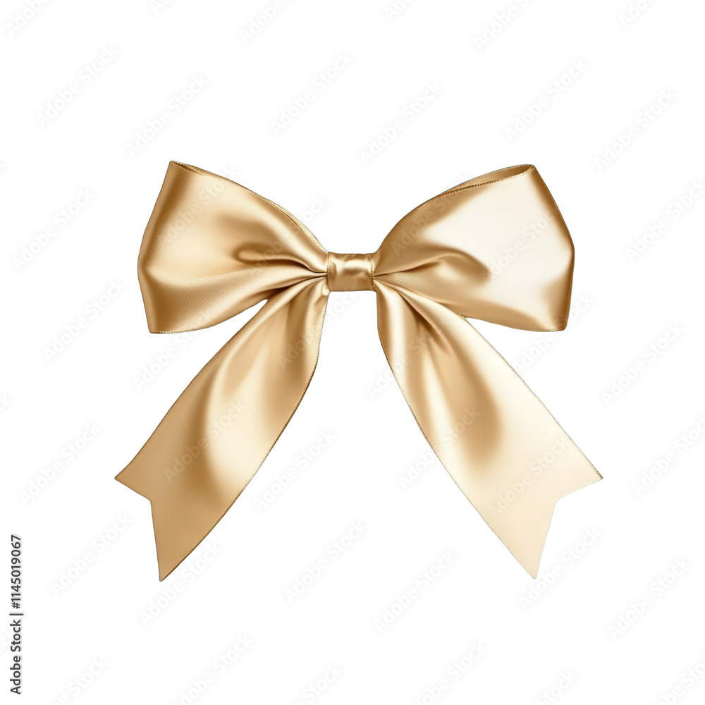 Gold Ribbon Bow Isolated on White Background Festive Decoration Gift Wrapping Holiday Celebration Birthday Christmas Wedding Anniversary Present Surprise Elegance Luxury Satin Silk Material Shiny Gold Ribbon Bow Isolated on White Background Festive Decoration Gift Wrapping Holiday Celebration Birthday Christmas Wedding Anniversary Present Surprise Elegance Luxury Satin Silk Material Shiny
