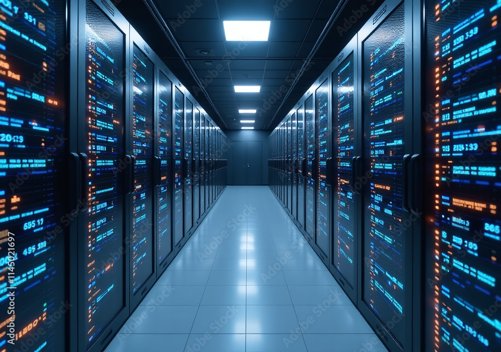 data stored digitally secure facility houses servers equipment information data stored digitally secure facility houses servers equipment information