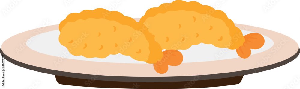 Ebi-Fry -Japanese fried shrimps.
Japanese New Year's food. Ebi-Fry -Japanese fried shrimps.
Japanese New Year's food.