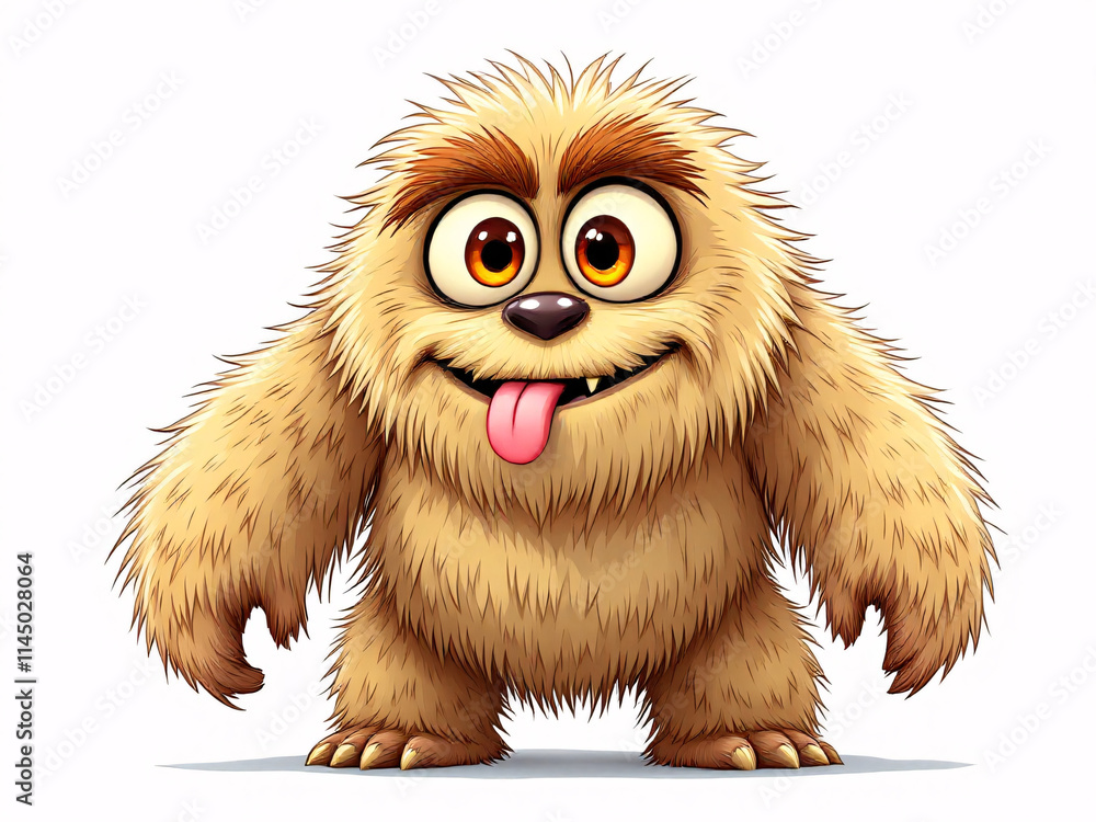 Fototapeta premium Happy little monster 