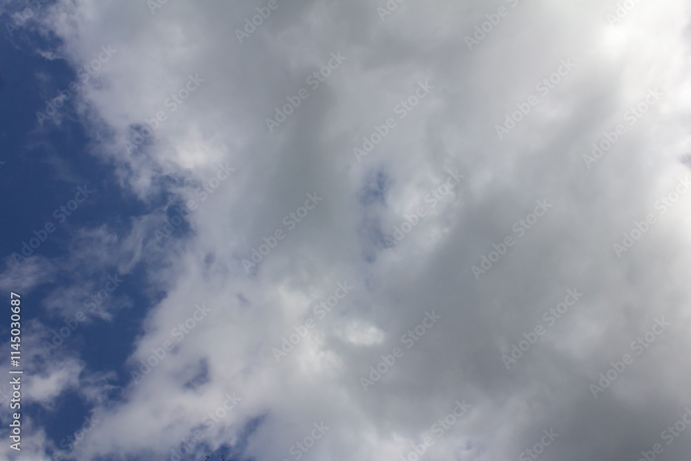 Obraz premium White Clouds in Blue Sky