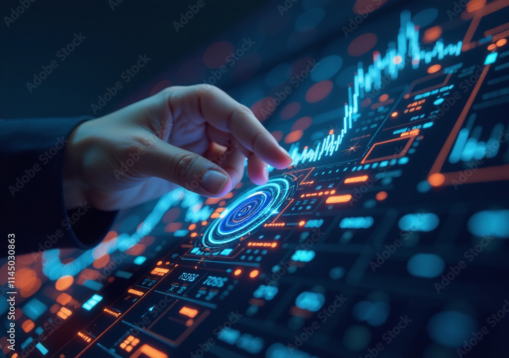 technology modern concept combining information web design elements cohesive whole user interaction technology modern concept combining information web design elements cohesive whole user interaction