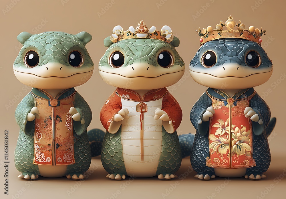 Charming Group of Ceramic Animals
Charming Group of Ceramic Animals