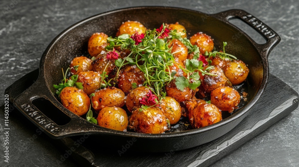 Roasted Potatoes with Herbs and Spices - Culinary Delight Roasted Potatoes with Herbs and Spices - Culinary Delight