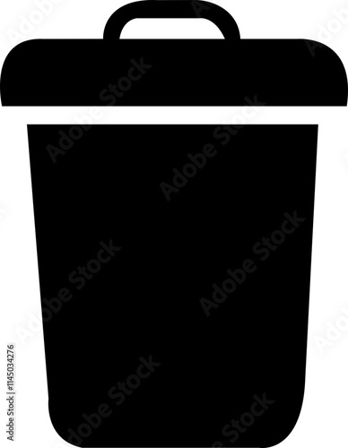 Trash bin, waste disposal, wastepaper basket