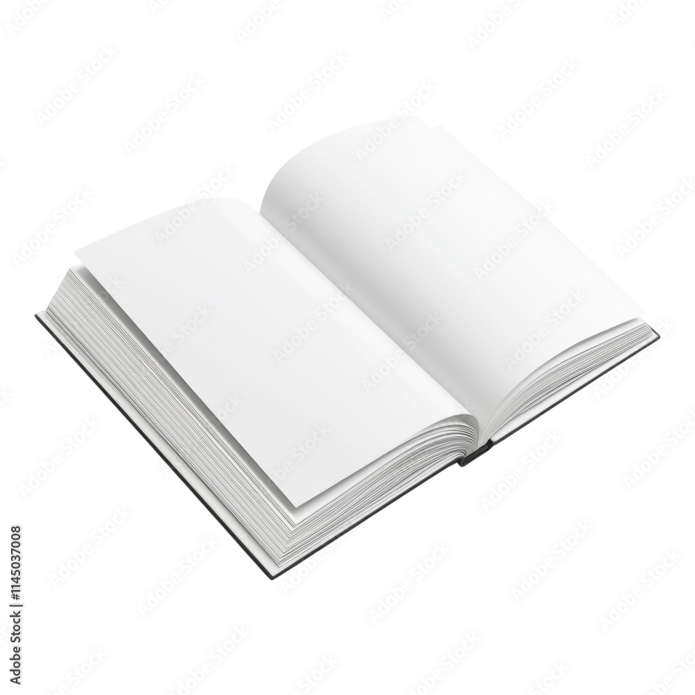 Open magazine template featuring blank pages, suitable for showcasing designs or layouts, versatile PNG format with transparent background. Open magazine template featuring blank pages, suitable for showcasing designs or layouts, versatile PNG format with transparent background.