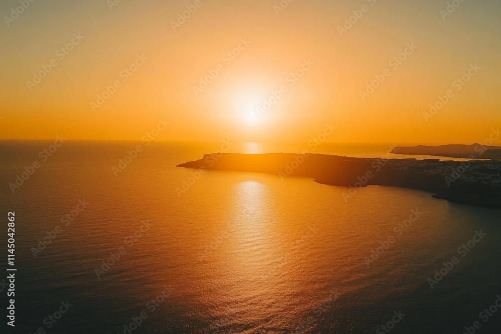 Fototapeta premium sunset over the sea