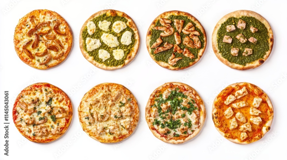 Aromatic Collection of Delicious Pizzas Aromatic Collection of Delicious Pizzas
