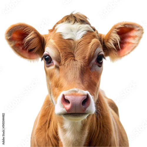 portrait of a cow