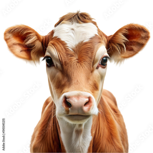 portrait of a cow