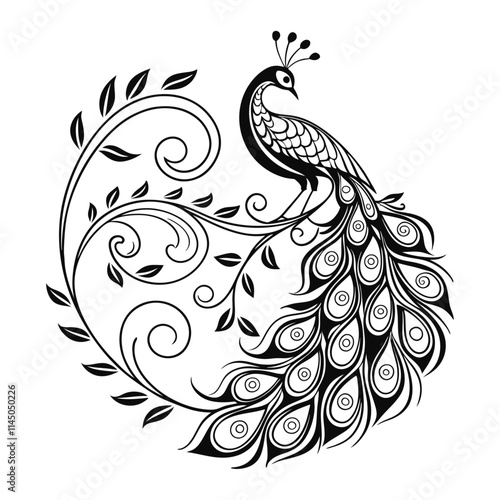 Mandala intricate design with pattern art and coloring spiritual