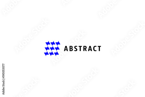 Abstract logo design solution for business