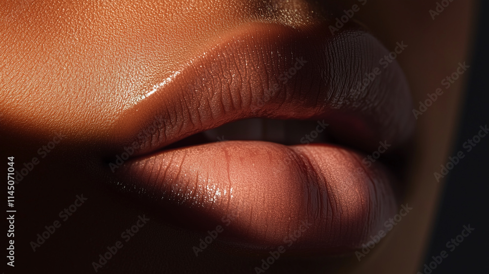 Fototapeta premium close up of a lips
