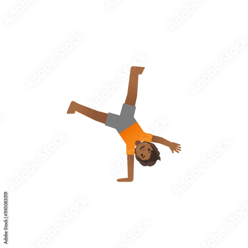 Cartwheeling Person

