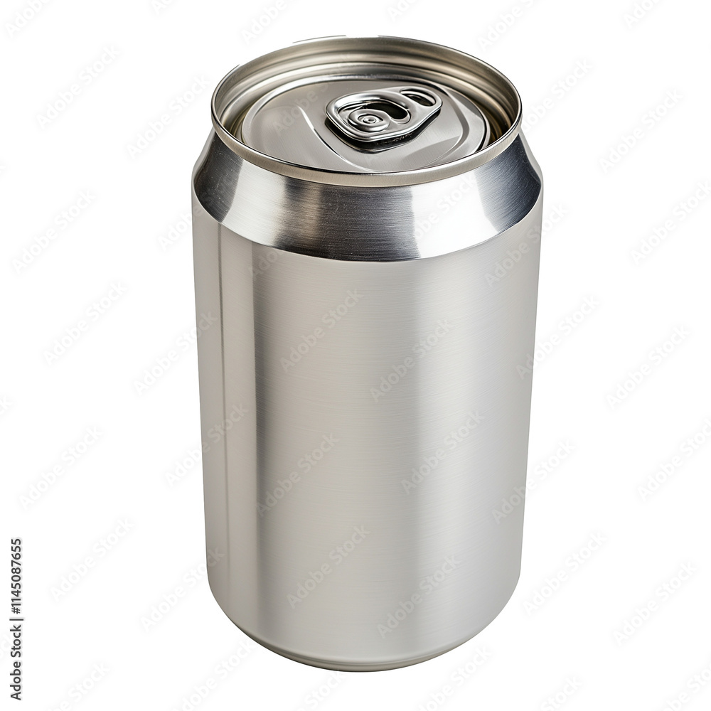 tin can isolated on white background tin can isolated on white background