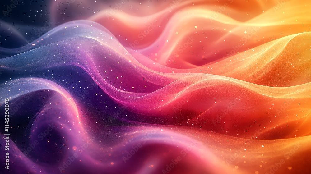 Colorful abstract waves vibrant flowing art high resolution hd image Colorful abstract waves vibrant flowing art high resolution hd image