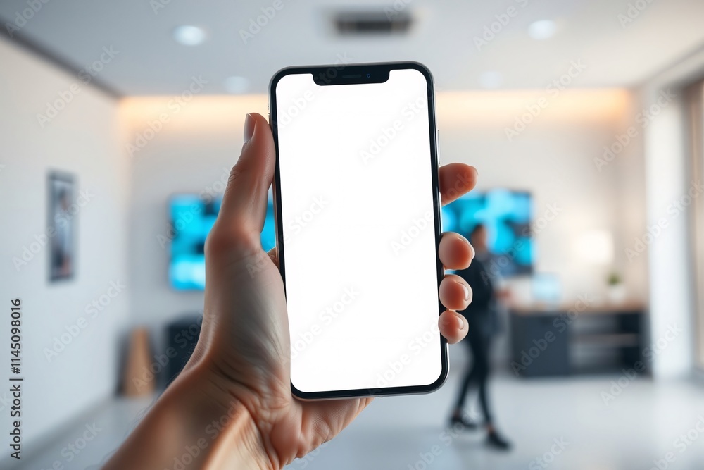 Blank smartphone mockup photo electronics Blank smartphone mockup photo electronics
