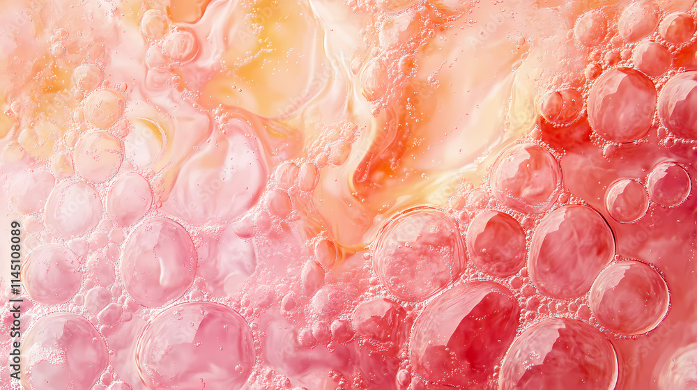 Fizzy bubbles: close-up of effervescent and textured bubble surface in refreshing soda. Effervescent. Illustration Fizzy bubbles: close-up of effervescent and textured bubble surface in refreshing soda. Effervescent. Illustration