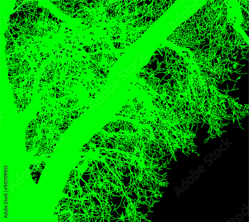 ramas, arbol, dechado, vector, encaje, negro, designio, floral, empapelar, arte, ilustración, flor, con textura
