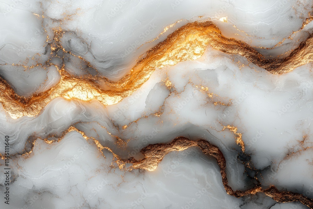 A background featuring a luxurious white and gold marble texture. A background featuring a luxurious white and gold marble texture.