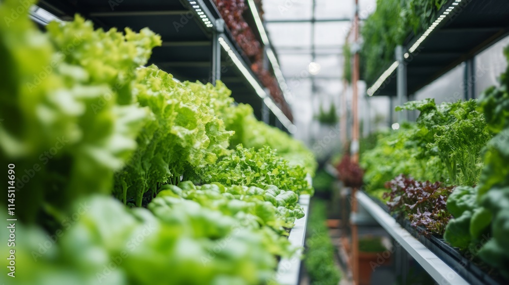 Close-up of a sustainable urban farm with vertical gardening, smart irrigation systems, and vibrant organic crops, detailed textures of plants and futuristic technology Close-up of a sustainable urban farm with vertical gardening, smart irrigation systems, and vibrant organic crops, detailed textures of plants and futuristic technology
