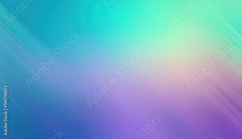 Blue, purple, green gradient. Soft pastel color gradient. Holographic blurred abstract background