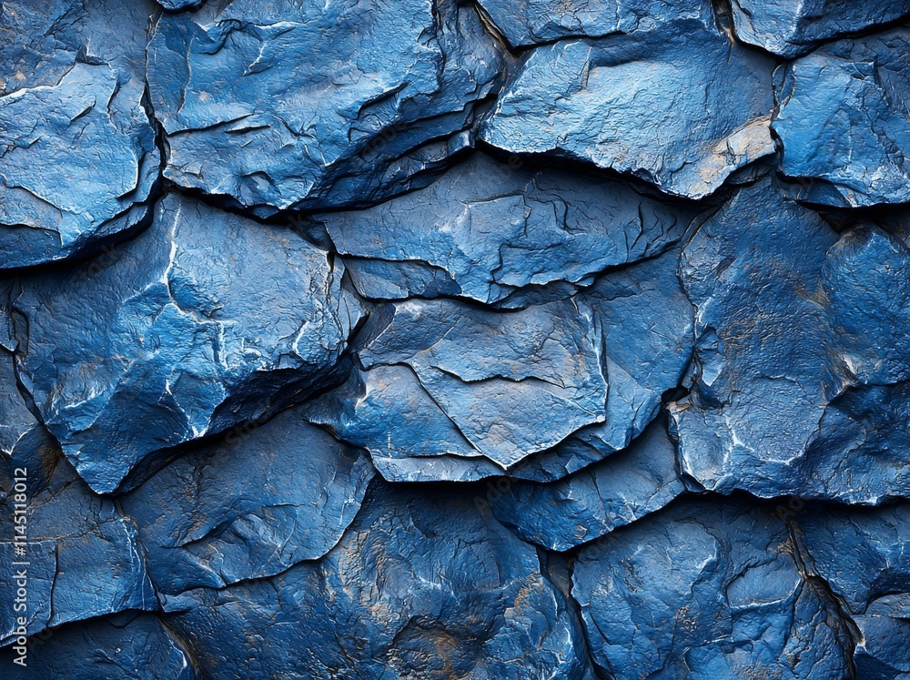 Textured mountain surface. Blue stone background. Dark blue grunge background. Deep blue rock stones background. Close-up on black background. Textured mountain surface. Blue stone background. Dark blue grunge background. Deep blue rock stones background. Close-up on black background.