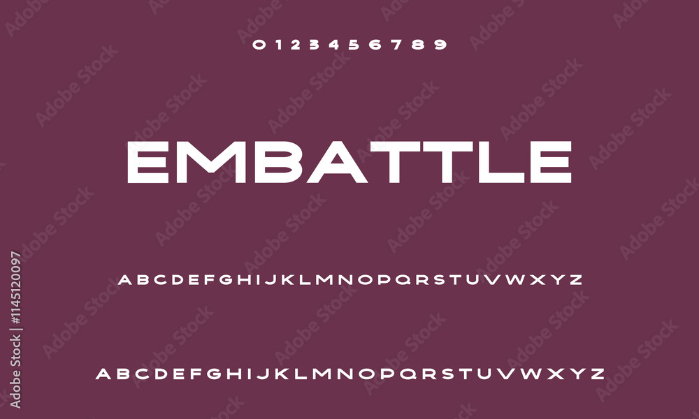Modern Bold Font. Sans Serif Font. Regular Uppercase Lowercase Typography urban style alphabet fonts for fashion, sport, technology, digital, movie, logo design, vector illustration Modern Bold Font. Sans Serif Font. Regular Uppercase Lowercase Typography urban style alphabet fonts for fashion, sport, technology, digital, movie, logo design, vector illustration