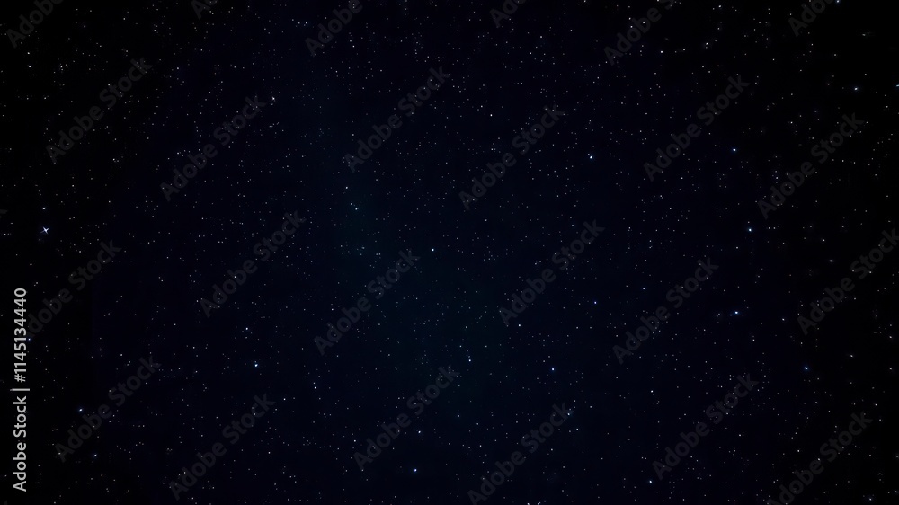 Obraz premium Night sky filled with stars twinkling against a dark backdrop, night sky, galaxy