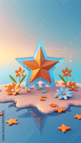 Beautiful stars sky 
