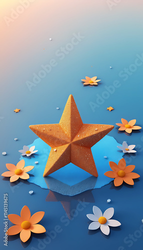Beautiful stars sky 