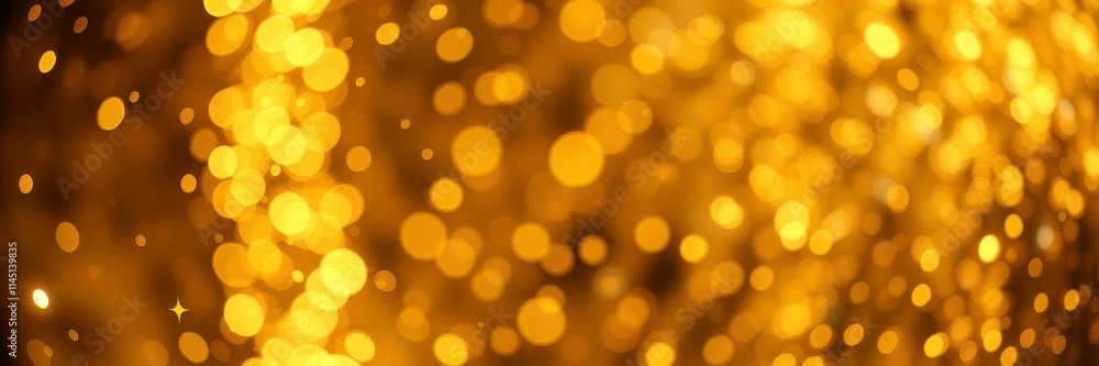Sparkling gold glitter particles on a dark background, vector illustration, particles, shiny, texture Sparkling gold glitter particles on a dark background, vector illustration, particles, shiny, texture
