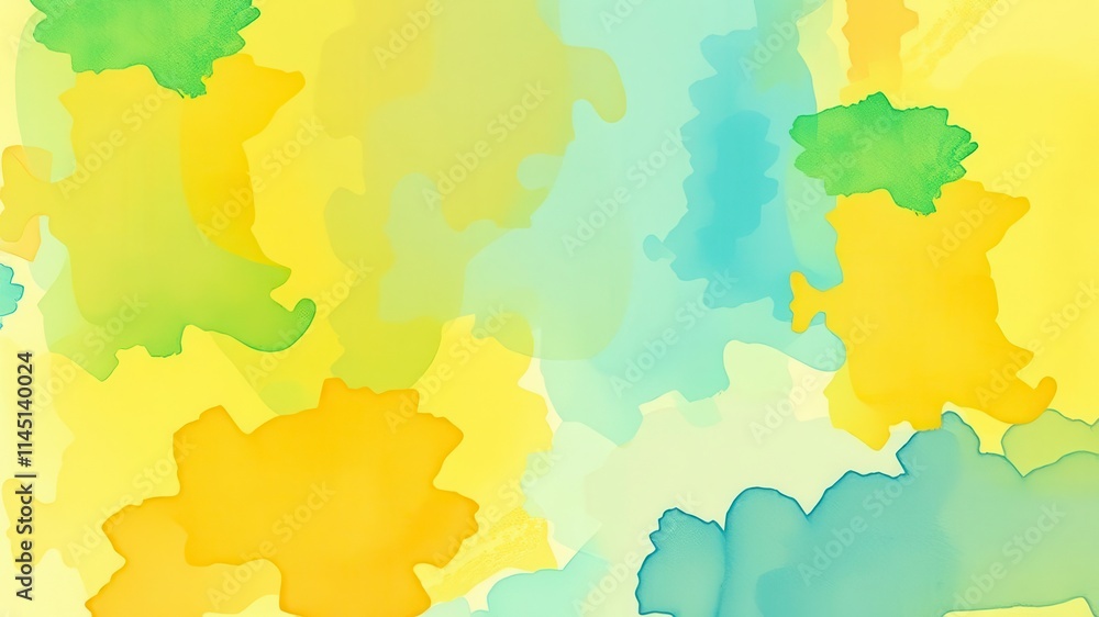 Obraz premium Vector colorful watercolor backgrounds for business card or flyer template with vibrant, abstract designs and artistic textures, vibrant, template, business card