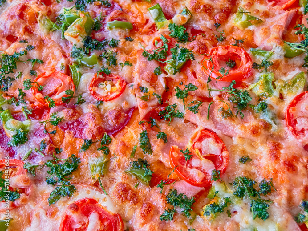 Homemade pizza Homemade pizza